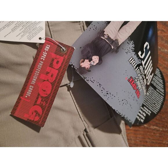 New TRU-SPEC Size 16 24-7 Series Ripstop Cargo Tactical Work Pants Tan Khaki NWT - Picture 8 of 11